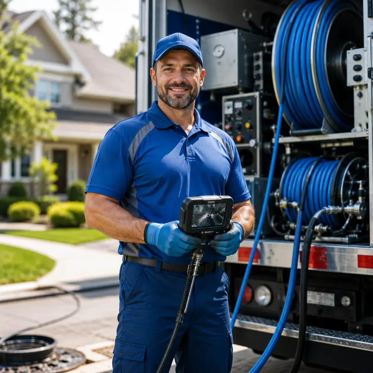 Local outdoor drain cleaning specialists in Sterlington, LA